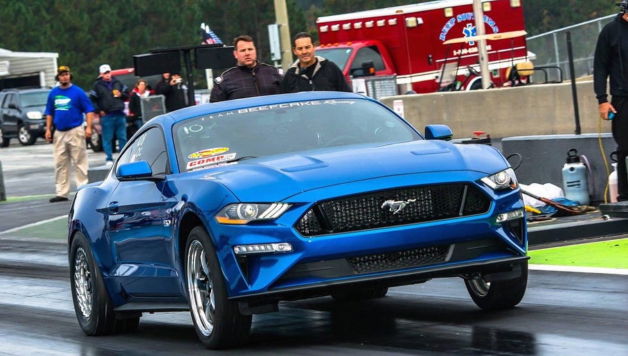 Whipple supercharger installed on a Mustang Whipple supercharger installed on a Mustang