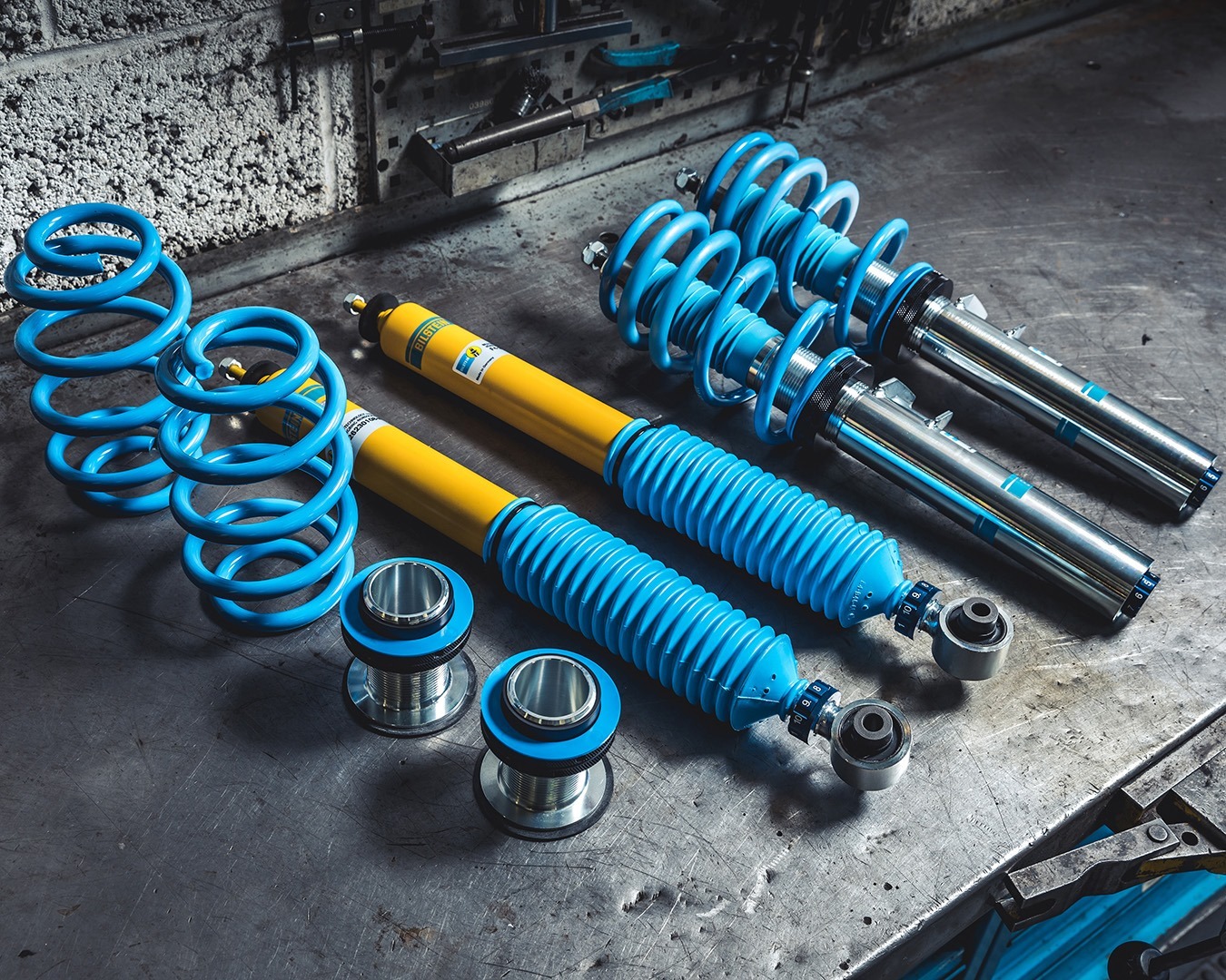 Bilstein 2011-2023 Mustang Suspension Upgrades from Beefcake Racing.