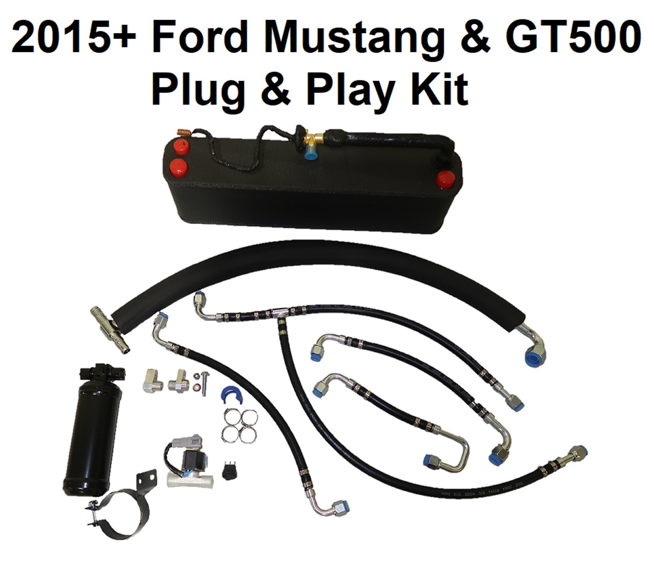 FI Interchiller kits for Mustang are plug and play easy install at Beefcake Racing.
