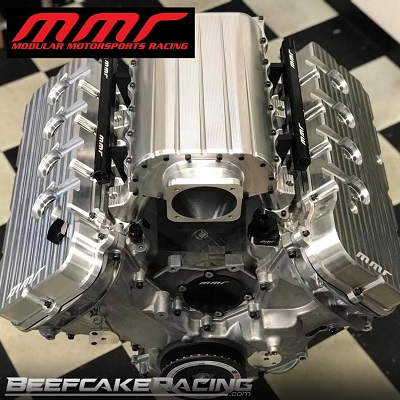 MMR Racing Mustang Engine at Beefcake Racing