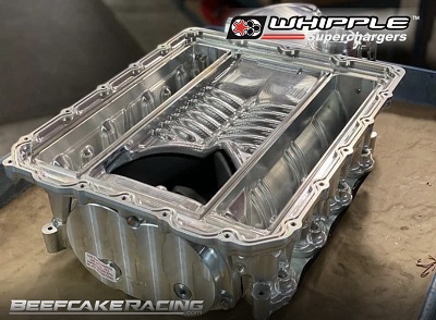 Whipple 3.8L Supercharger for Ford 5.0L with larger dual intercooler